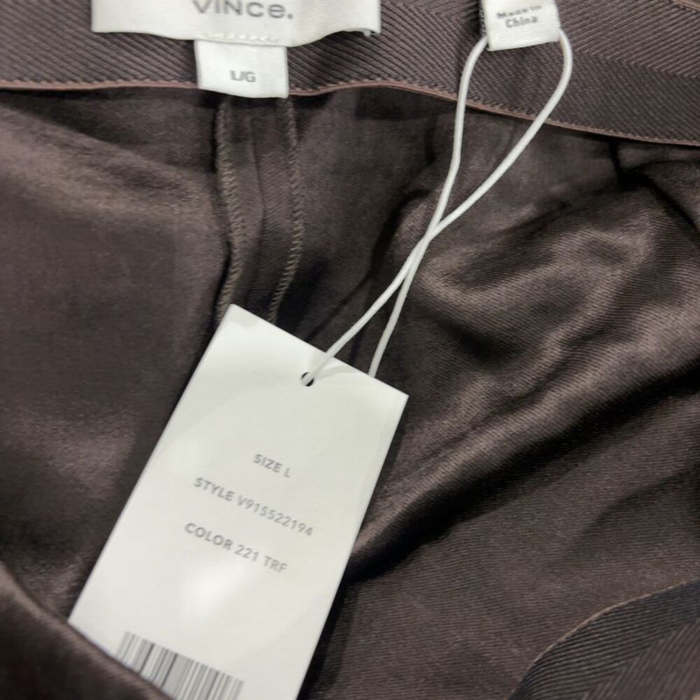 Vince Satin Wide Leg Pants - Picture 2 of 3